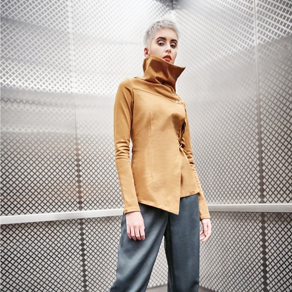 Melow Les Essentiels asymmetrical jacket